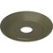 Ekena Millwork Adonis Ceiling Medallion (Fits Canopies up to 10 1/4"), 16 1/8"OD x 3 5/8"ID x 1"P, Painted Turtle CM16ADPTF - alternate 4